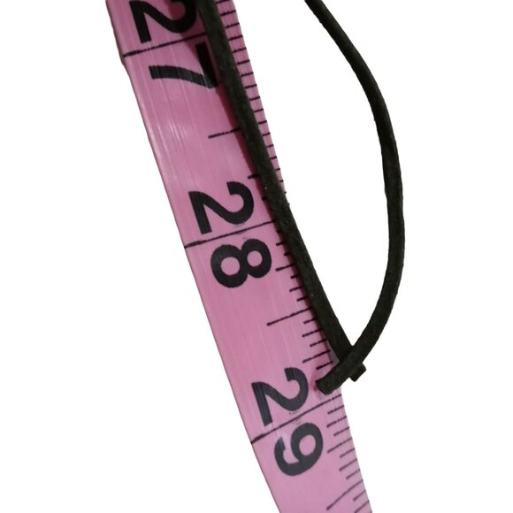 Brown Beaded Boho Choker Tribal Style Leather Tie Handmade - Picture 8 of 8